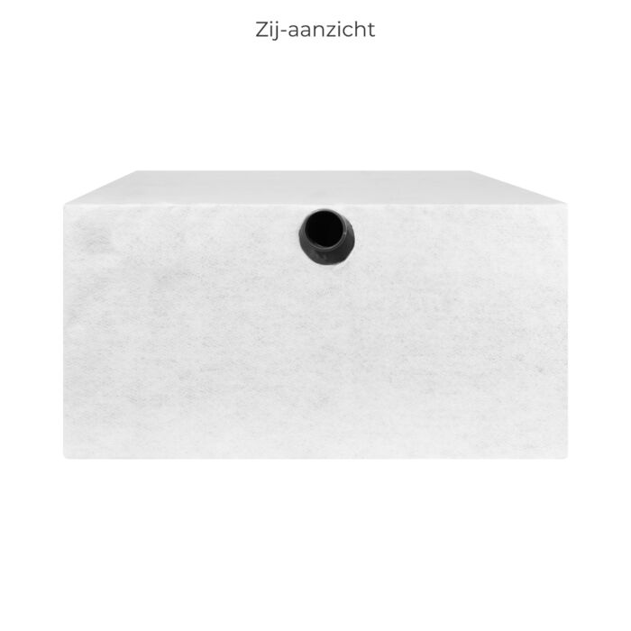 Infiltratiekrat 2400 liter zwaar belastbaar 150 x 200 x 80 cm 2 x 110 mm