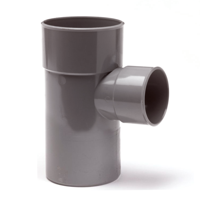 PVC verloop T-stuk 90 graden lijmspie PVC verloop T-stuk 90 graden lijmspie