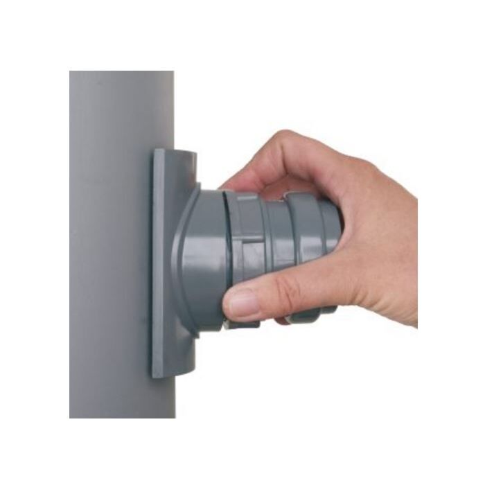 PP schroefaftakking klem x manchet 90 mm x 50 mm