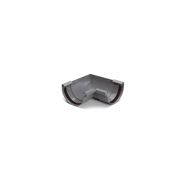 S-lon grijs PVC binnenhoekstuk klem S-lon grijs PVC binnenhoekstuk klem