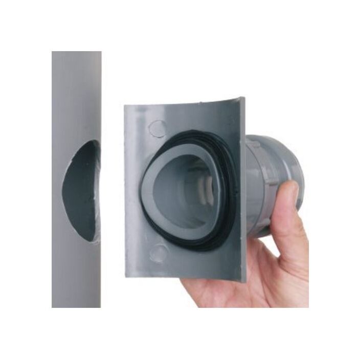 PP schroefaftakking klem x manchet 90 mm x 50 mm
