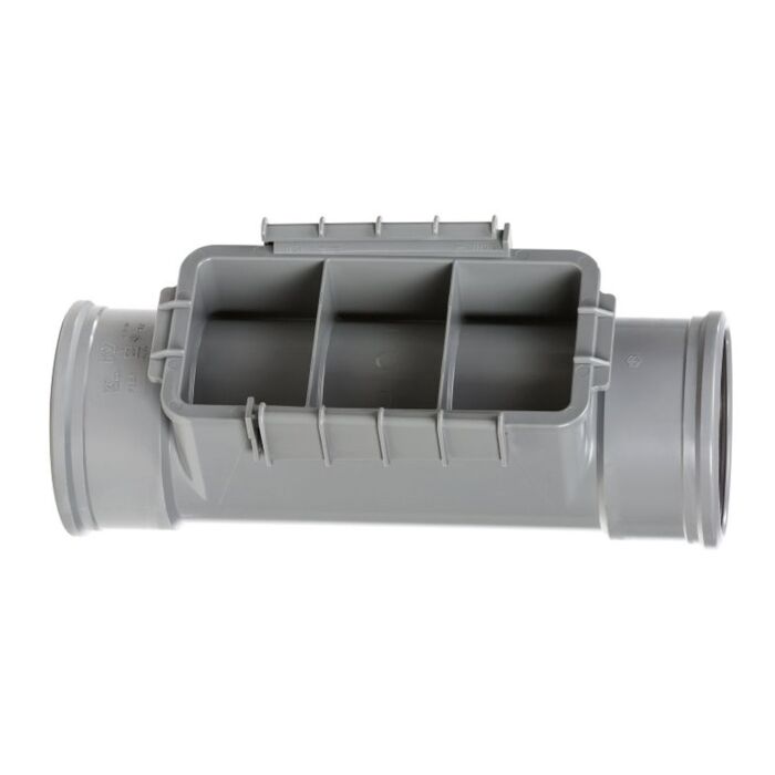 PVC ontstoppingsstuk klemdeksel SN8